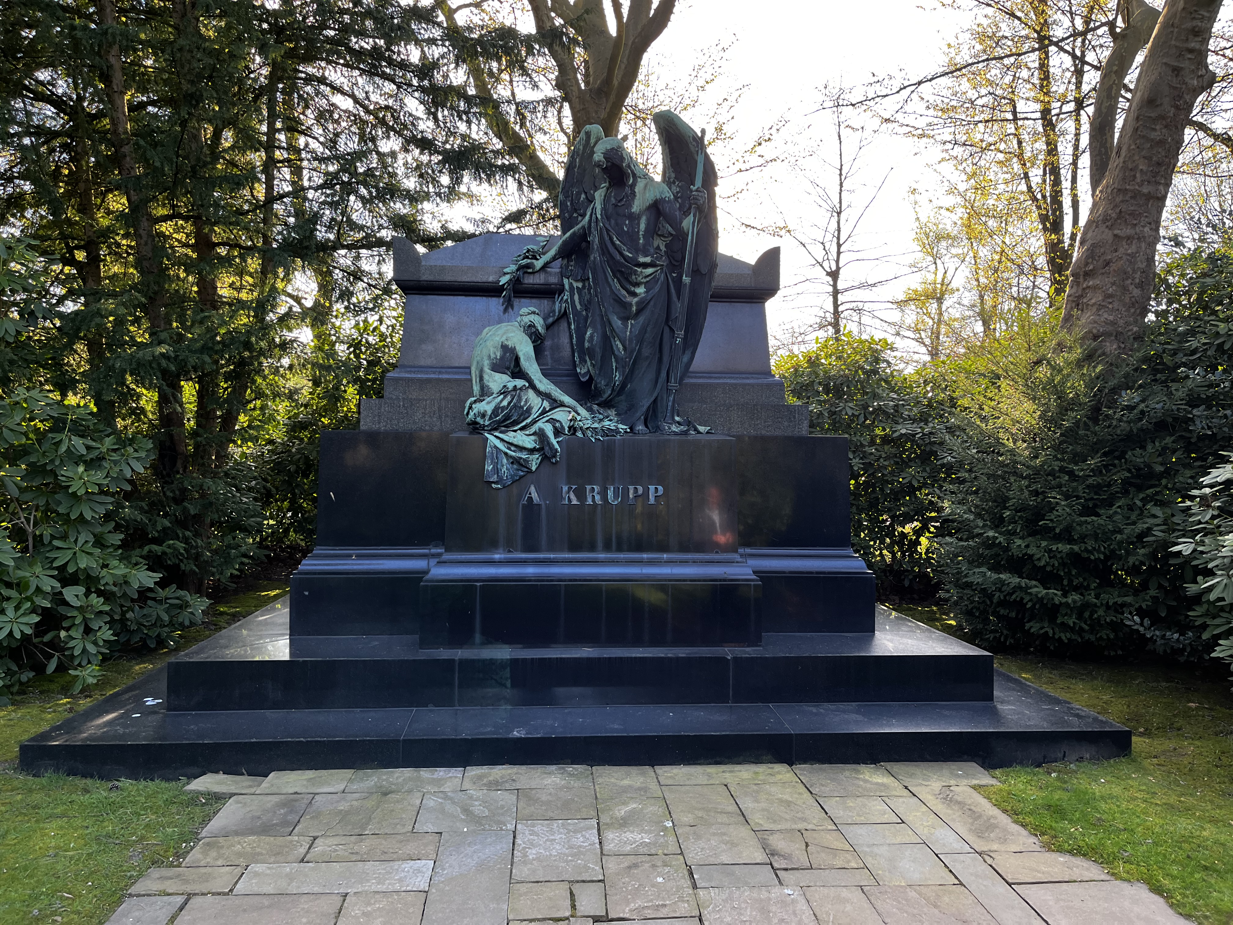  Industrimagnaten Krupps grav